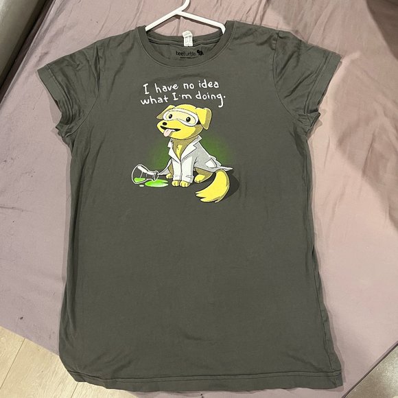 TeeTurtle Lab Experiment Graphic Tee - Picture 2 of 4